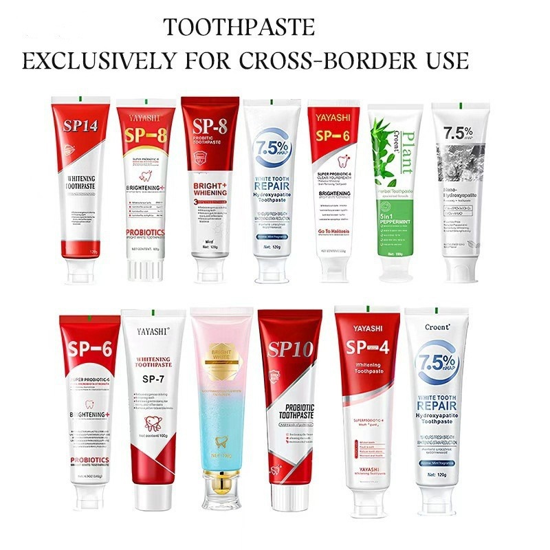 Recycled composite cross-border trade toothpaste probiotic toothpaste whitening toothpaste fresh mouthpaste wholesale