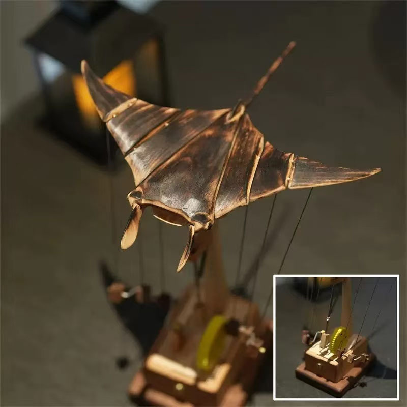 New cross-border product: Electric Bionic Manta Ray Ornament—bionic manta ray decorative piece.